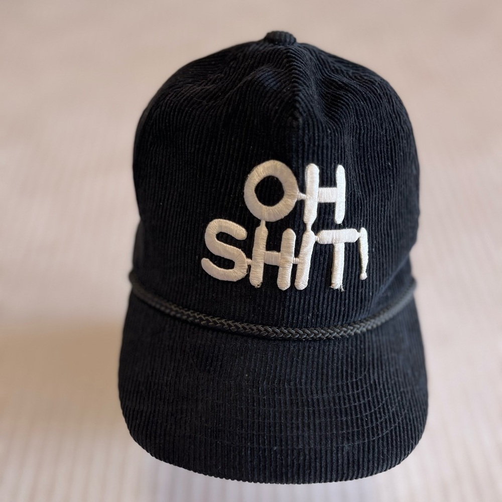 Vintage 80s/90s "Ob Shit!" 💩 hat